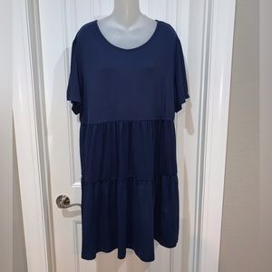 Navy Blue Plus Size Dress NWOT